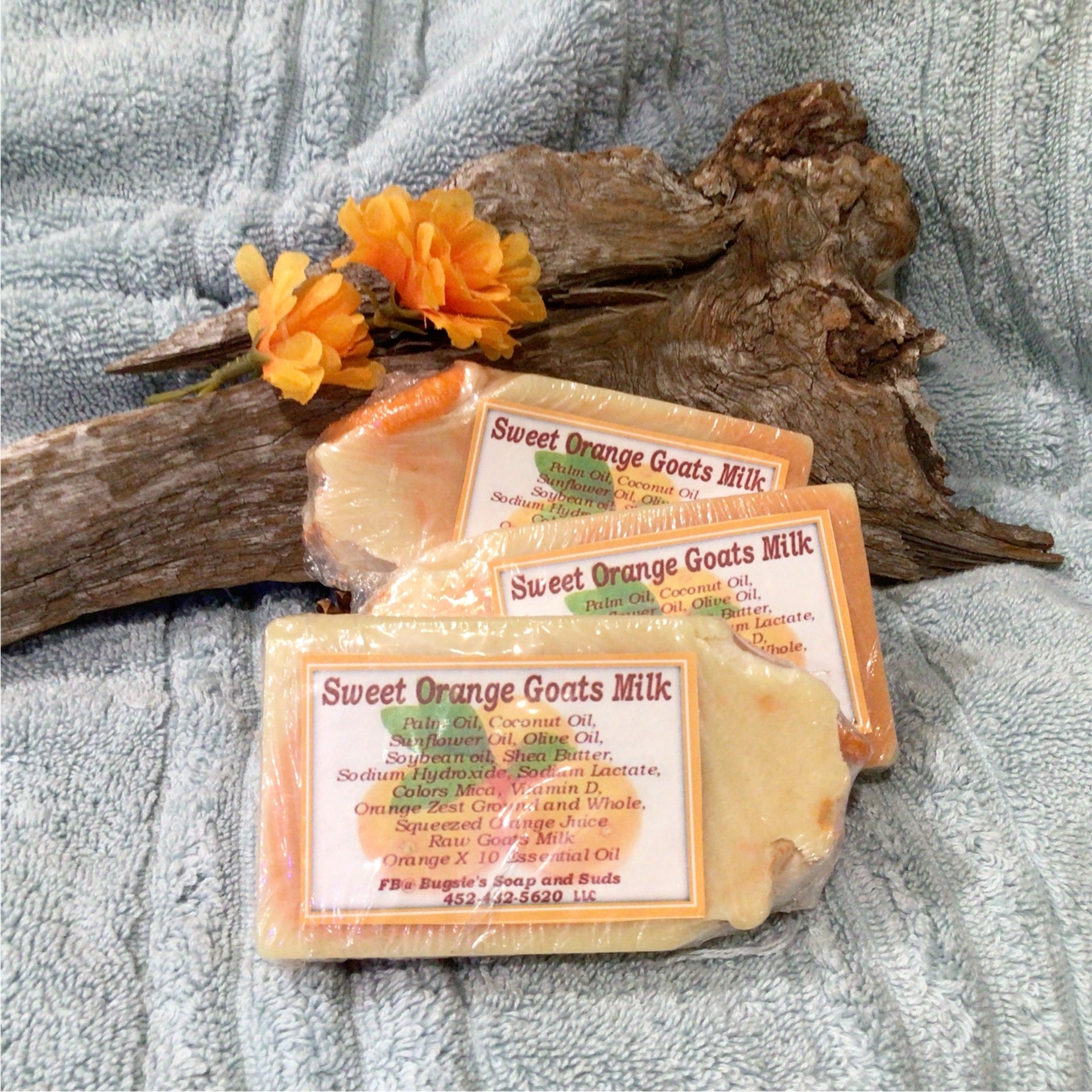 Bugsies Sweet Orange & Goats Milk | Bugsie's Soap And Suds LLC
